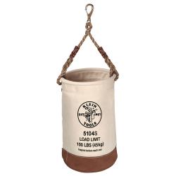 KLEIN LEATHER-BOTTOM BUCKET-SWIVEL SNAP 5104S