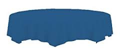 Touch of Color Disposable 82 Round Tablecovers