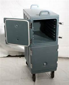 Double Insulated Food Carrier with Cart