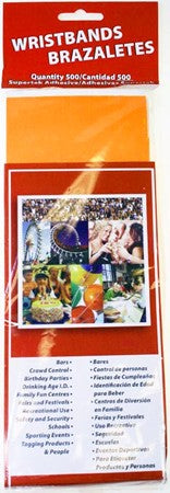 Neon Orange Wristbands