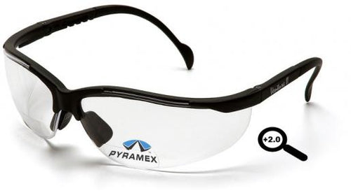 PYRAMEX V-2 READERS SB1810R20 SAFETY GLASSES