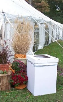 Cardboard Trash Container