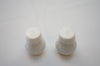 Salt and Pepper Shakers White China