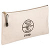 KLEIN CANVAS ZIPPER BAG