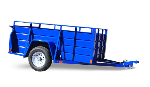 5x10 Foot Utility Trailer with 4 foot sides