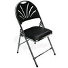Indoor Folding Padded Chair White or Black