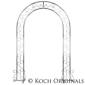 Chrome Wedding Arch