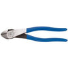 KLEIN 8'' (203 mm) High-Leverage Diagonal-Cutting Pliers - Angled Head, Heavy-Duty Cutting D2000-48