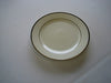 6 Ivory Bread and Butter Plate with Gold Band