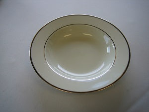Ivory Bowl with Gold Band